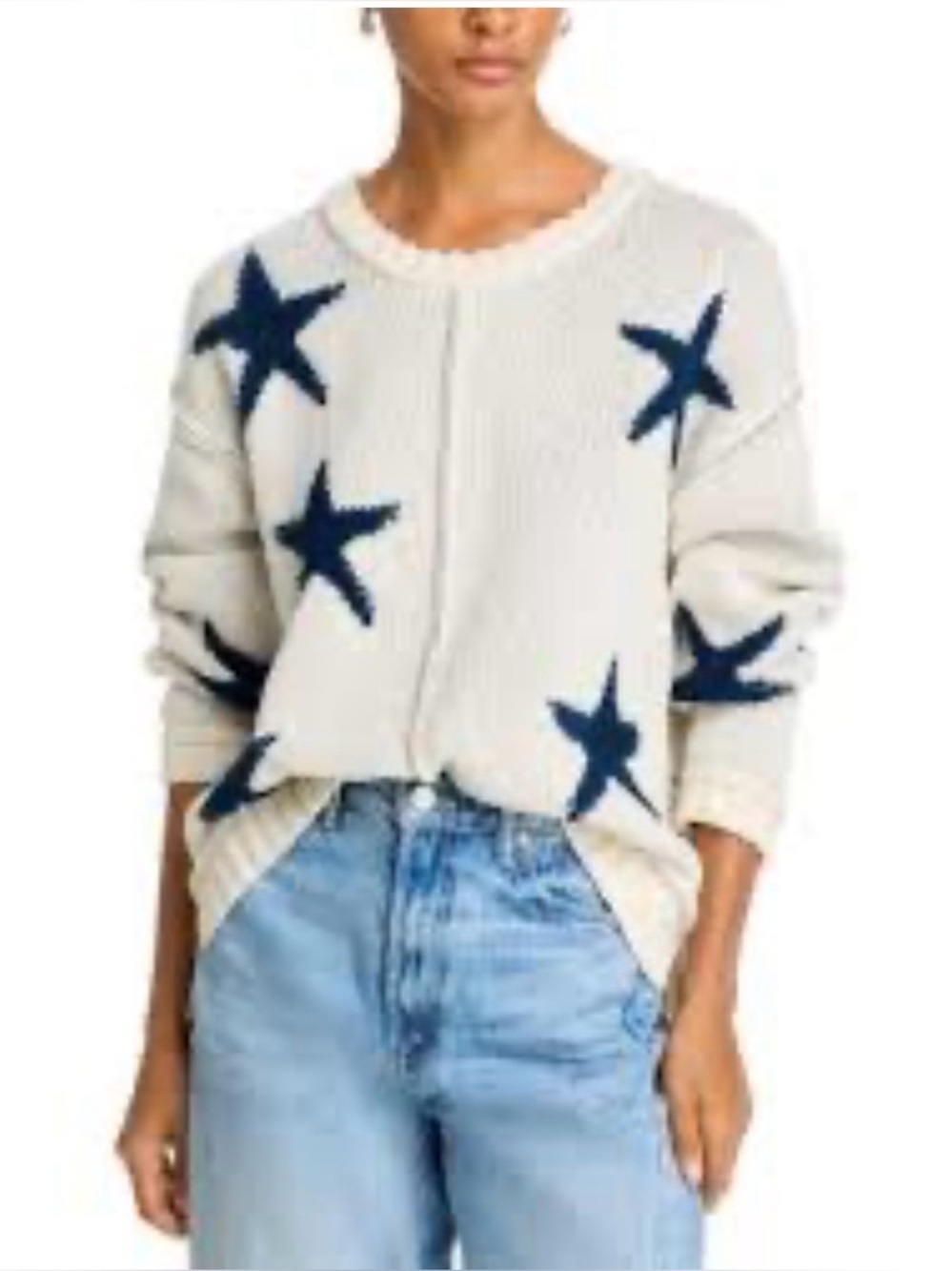 Vintage Havana Girls Knit Star Sweater